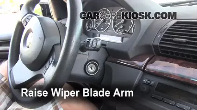 2006 BMW X5 4.4i 4.4L V8 Windshield Wiper Blade (Front) Replace Wiper Blades